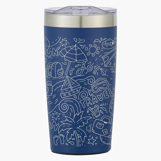 20 oz. Full Laser Two-Tone Himalayan Tumbler — view 6
