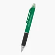 Sayre Highlighter Pen with Ballpoint and Rubber Grip — view 3