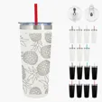 24 oz. Full Laser Colma Basics Tumbler