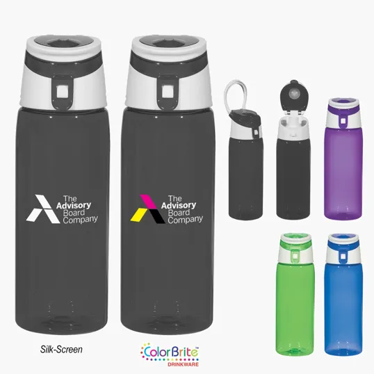Tritan™ Flip-Top Sports Bottle, 24 Oz. — view 3