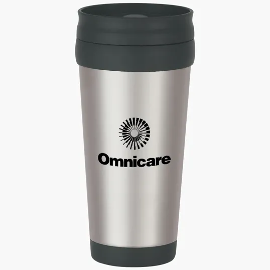 16 oz. Stainless Steel Slide Action Travel Tumbler — view 2