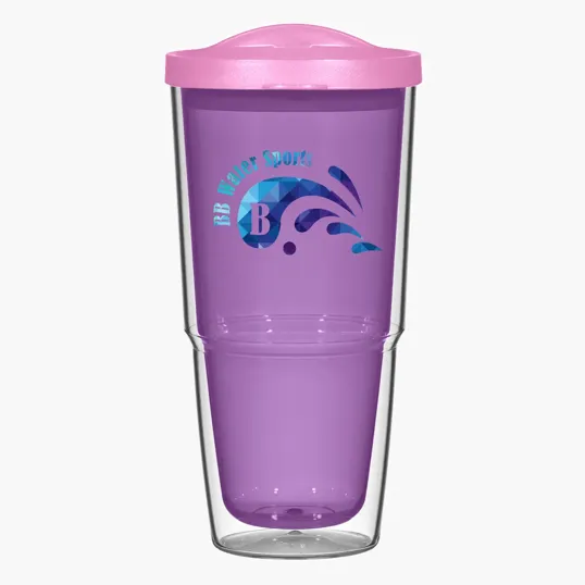 24 oz. Biggie Tumbler with Lid — view 4