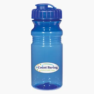 Picture For 20 Oz. Poly-Clear™ Fitness Bottle With Super Sipper Lid