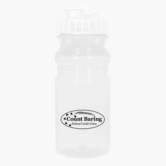 Poly-Clear™ Fitness Bottle with Super Sipper Lid, 20 Oz. — view 11