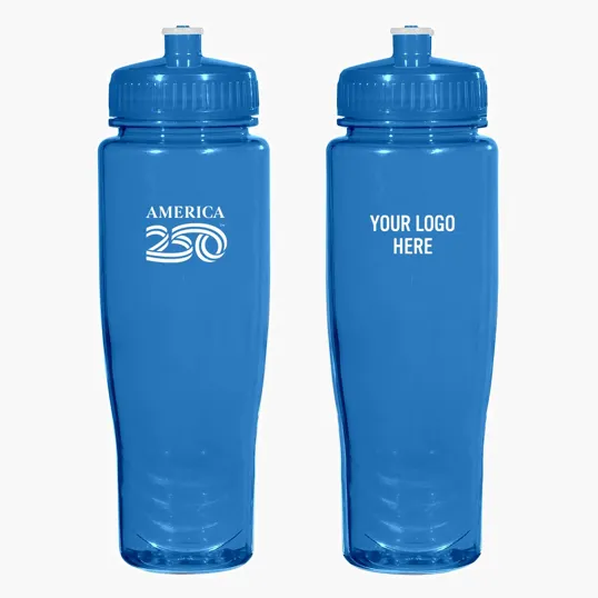 America 250™ Poly-Clean™ Plastic Bottle, 28 oz.
