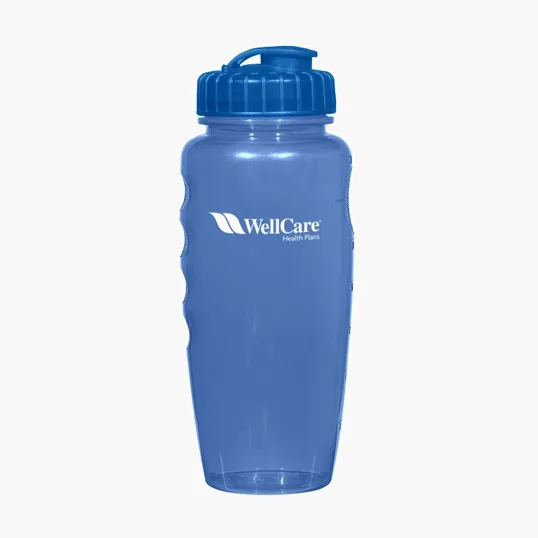 Poly-Clear™ Gripper Bottle, 30 Oz. — view 2