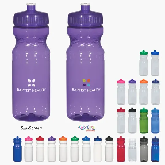 24 Oz. Poly-Clear™ Fitness Bottle — view 12