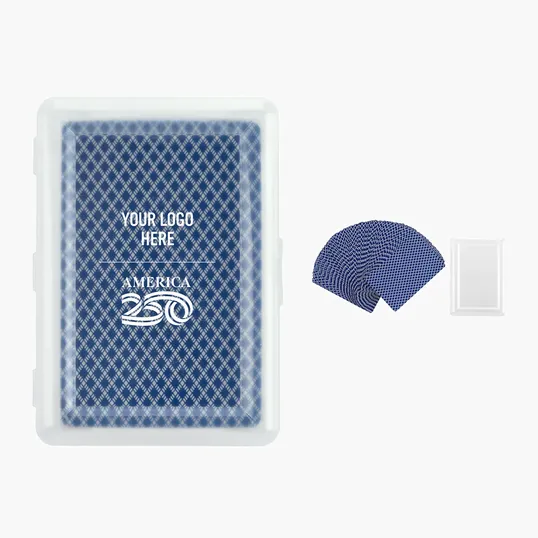 America250™ Playing Cards in Reusable Plastic Case