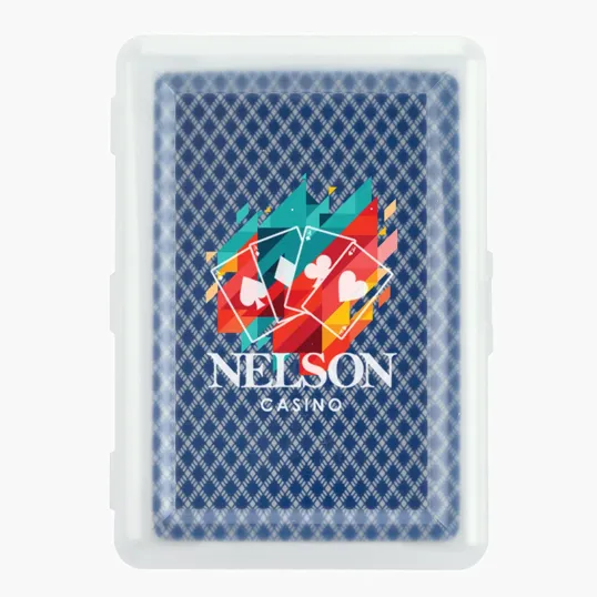Playing Cards in Reusable Plastic Case — view 3
