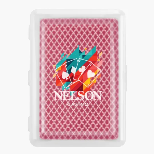 Playing Cards in Reusable Plastic Case — view 5