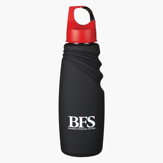 24 oz. Matte Finish Crest Carabiner Sports Bottle — view 4