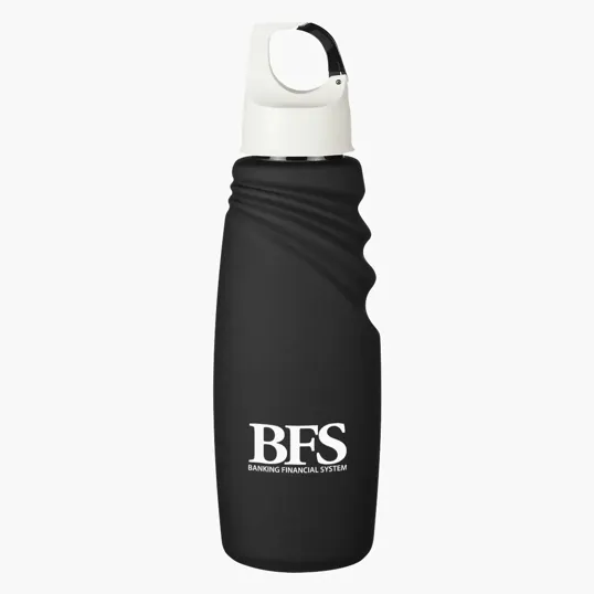 24 oz. Matte Finish Crest Carabiner Sports Bottle — view 5
