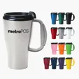 Omega 16 oz. Double Wall Mug with Slider Lid