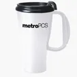 Omega 16 oz. Double Wall Mug with Slider Lid — view 5
