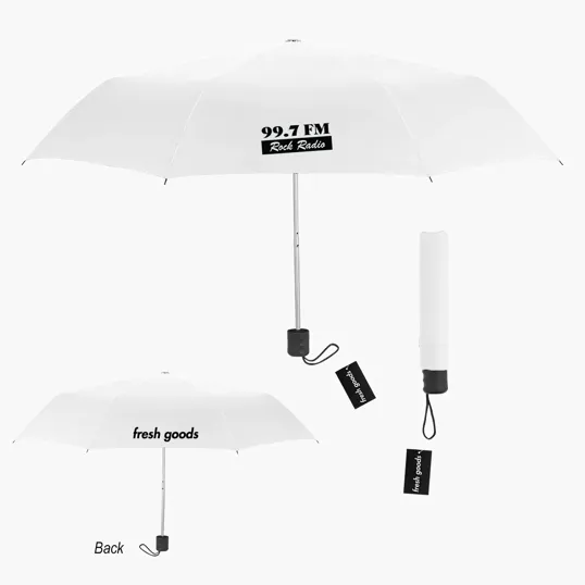 Fresh Goods 42" Arc Budget Telescopic Umbrella — view 7