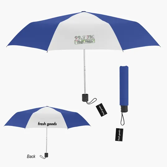 Fresh Goods 42" Arc Budget Telescopic Umbrella — view 9