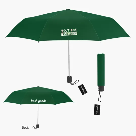 Fresh Goods 42" Arc Budget Telescopic Umbrella — view 6