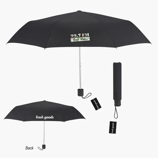 Fresh Goods 42" Arc Budget Telescopic Umbrella — view 2