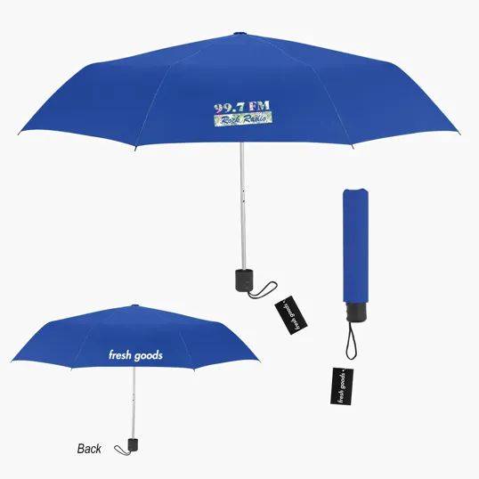 Fresh Goods 42" Arc Budget Telescopic Umbrella — view 3