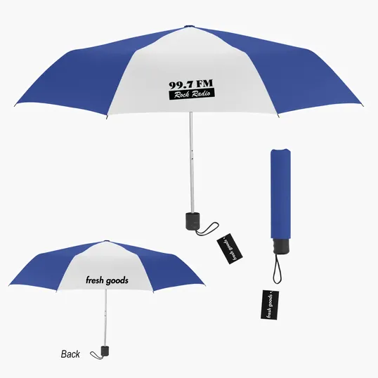 Fresh Goods 42" Arc Budget Telescopic Umbrella — view 10
