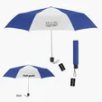 Fresh Goods 42" Arc Budget Telescopic Umbrella — view 9