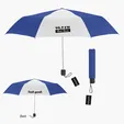 Fresh Goods 42" Arc Budget Telescopic Umbrella — view 10