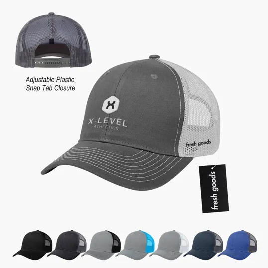 Cotton Twill Mesh Back Cap — view 2