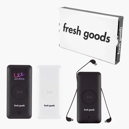 Fresh Goods 5-In-1 Wireless Power Bank — view 2