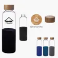 James Glass Bottle, 20 oz