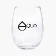 15 oz. Stemless Wine Glass, Clear
