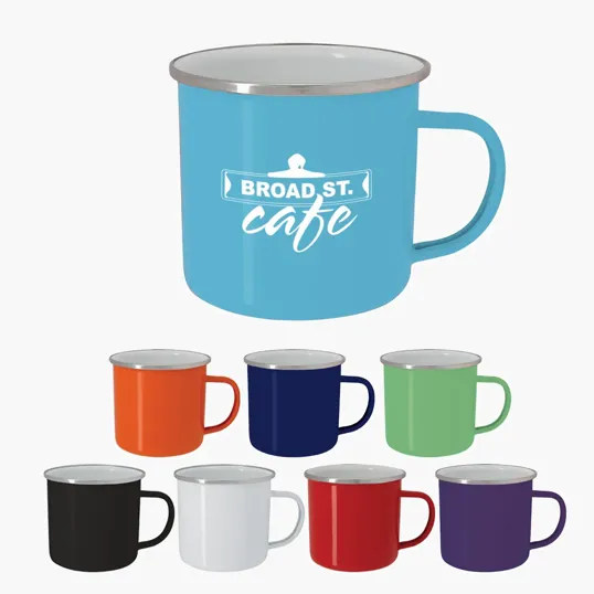 16 oz. Enamel Campfire Mug