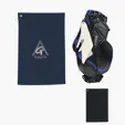 Golf Towel with Metal Grommet and Hook