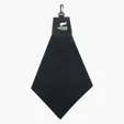 Triangle Fold Golf Towel with Leatherette Header