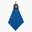Triangle Fold Golf Towel with Leatherette Header — view 2