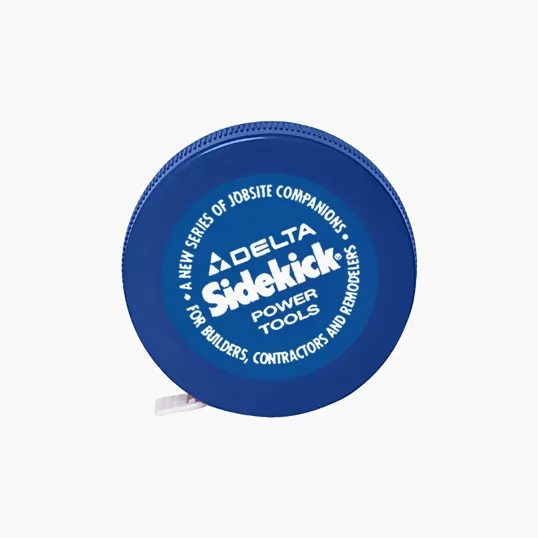 5' Retractable Tape Measure with Push Button Lock