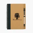 Eco-Inspired Spiral Notebook & Pen — view 2