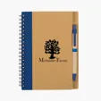 Eco-Inspired Spiral Notebook & Pen — view 3