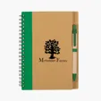 Eco-Inspired Spiral Notebook & Pen — view 4