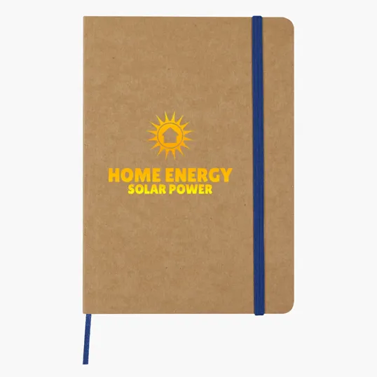 Eco-Inspired Strap Notebook, 5" x 7" — view 2