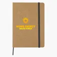 Eco-Inspired Strap Notebook, 5" x 7"