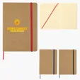 Eco-Inspired Strap Notebook, 5" x 7" — view 4