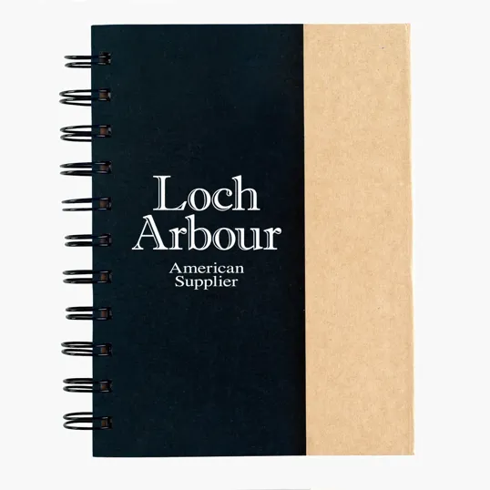 Small Spiral Notebook with Sticky Notes and Flags — view 2