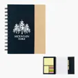 Spiral Notebook with Sticky Notes and Flags — view 2