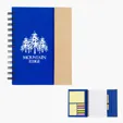 Spiral Notebook with Sticky Notes and Flags — view 3