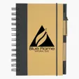 Eco-Inspired Spiral Notebook & Pen — view 6