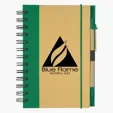 Eco-Inspired Spiral Notebook & Pen — view 8