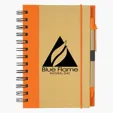 Eco-Inspired Spiral Notebook & Pen — view 9