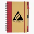 Eco-Inspired Spiral Notebook & Pen — view 10
