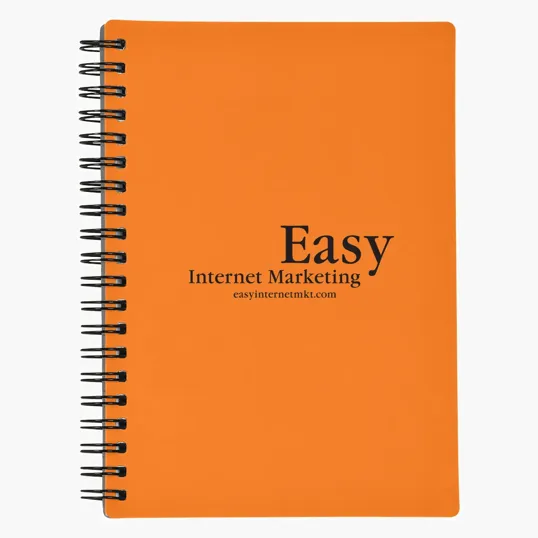 Rubbery Spiral Notebook, 70 Pages — view 4