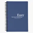 Rubbery Spiral Notebook, 70 Pages — view 2